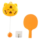 Hanging Table Tennis Set Tennis Practice Equipment Girls Kids Adults Tiger 1 Beat 1 Ball