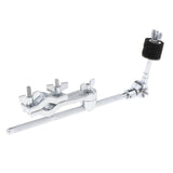 Maxbell 2xMetal Cymbal Boom Rachet Tilt Snare Drum Damper Mute Drum Extension Clamps
