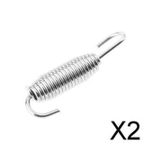 Maxbell 2xReplacement 57mm Exhaust Pipe Spring for Motorcycle Silencer Muffler