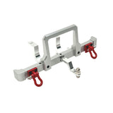 Maxbell 1/12 RC Front Rear Bumper Upgrade Part for MN82 LC79 RC Crawler Vehicles DIY silver Front