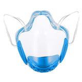 Maxbell 4 Pieces Clear Face Shield Mouth Cover Reusable Mouth