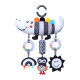 Baby Crib Mobile Black and White Mobiles Baby Crib Rattles for Ages 0+ Months Crocodile