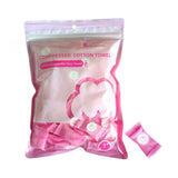 Maxbell Compressed Towels Cloth Portable Compressed Cotton Towel for Gym Home Hiking Pink