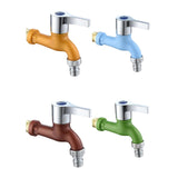 Maxbell Water Faucet for Washing Machine Laundry Faucet for Laundry Room Pool Garden Random Color