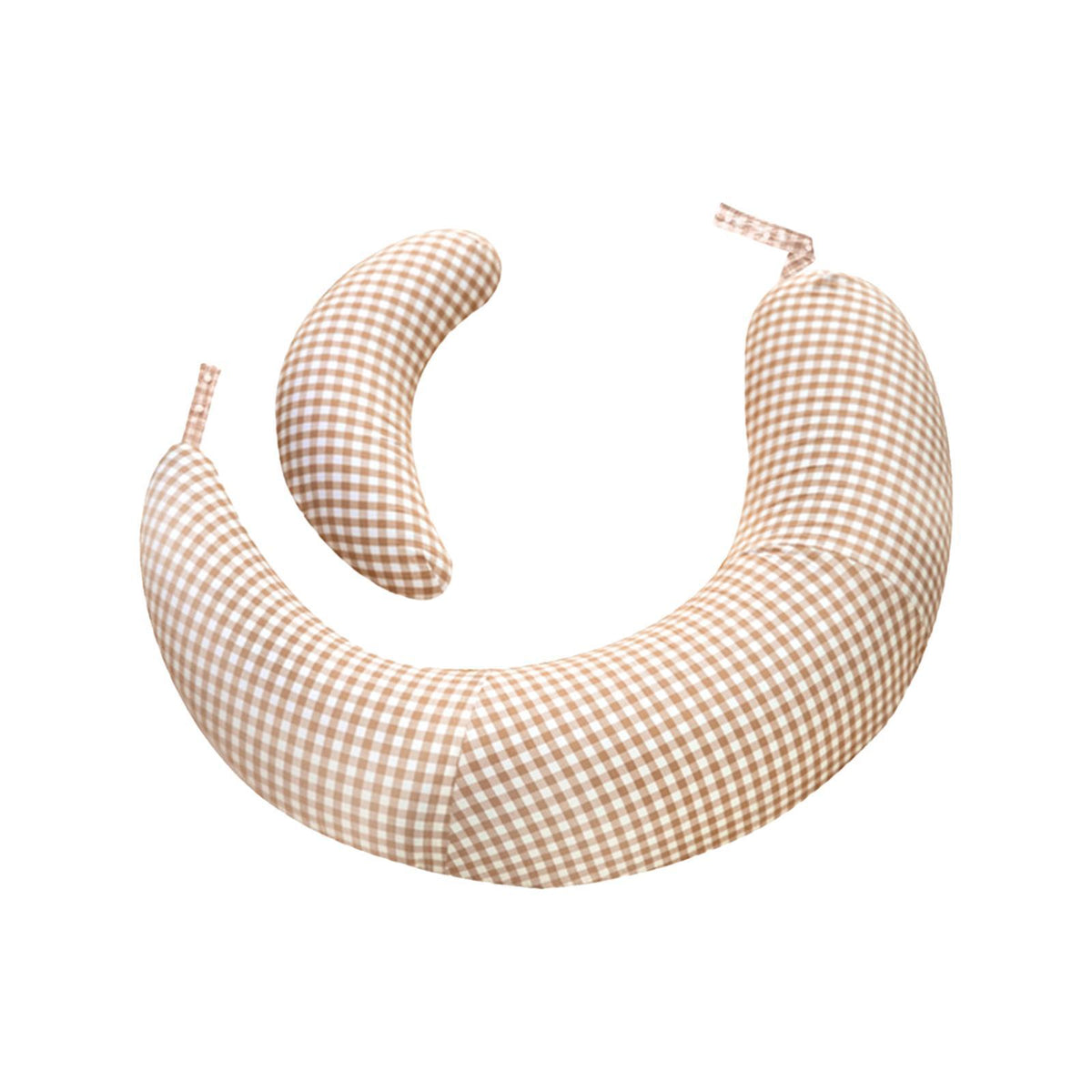 Maxbell 2Pcs Maternity Pillow Memory Foam Pillow for Watching TV Bedding Accessories Orange