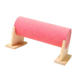 Maxbell Headband Holder Storage Rack for Scrunchies, Bracelet Stable Detachable Base Pink