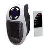 Maxbell Small Heater EU Adapter Plug with Remote Controller for Study Office Bedroom