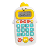 Math Game Gifts Classroom Educational Toy for Preschool Boys Girls Ages 5-12 White