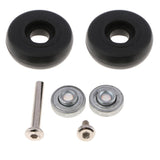 Maxbell Travel Suitcase Luggage Bag Trolley Case Wheels Swivel Casters Set with Nail Accessory Kit - 5018A-A - Aladdin Shoppers