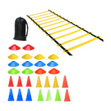 Maxbell Football Training Equipment Speed Agility Training Set for Soccer Teen Kids 30Pcs