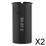 Maxbell 2xBicycle Seat Post Shim Tube Sleeve Adapter Size Reducer 15 Size 27.2 to 30.0