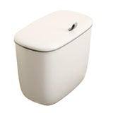 Maxbell Hanging Trash Can Mountable Under Sink Dust Bin for Bedroom Office Household White Small