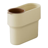 Maxbell Trash Can with Removable Mini Cup Garbage Can for Bathroom Kitchen Guestroom Yellow