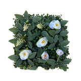 Maxbell Grass Wall Panel Artificial Grass Backdrop Green for Indoor Balcony Bathroom