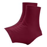 Maxbell Soccer Non Slip Cleat Sleeves Cleat Wraps for Youth, Adults Versatile 1 Pair Red