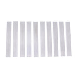 Maxbell 10Piece Aluminum Heatsink Cooling Fin for PC Memory Stick/SMD LED 20x6x150mm