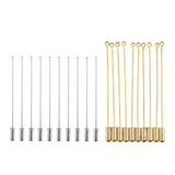 Maxbell 20 Piece Long Stick Needle Plug Lapel Hat Scarf Brooch Boutonniere Pins