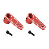 Maxbell RC Car Servo Steering Arm DIY Modified for Truck Remote Control Vehicle Red
