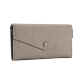 Maxbell Womens Wallet Stylish PU Leather Minimalist Purse for Travel Shopping Dating Gray