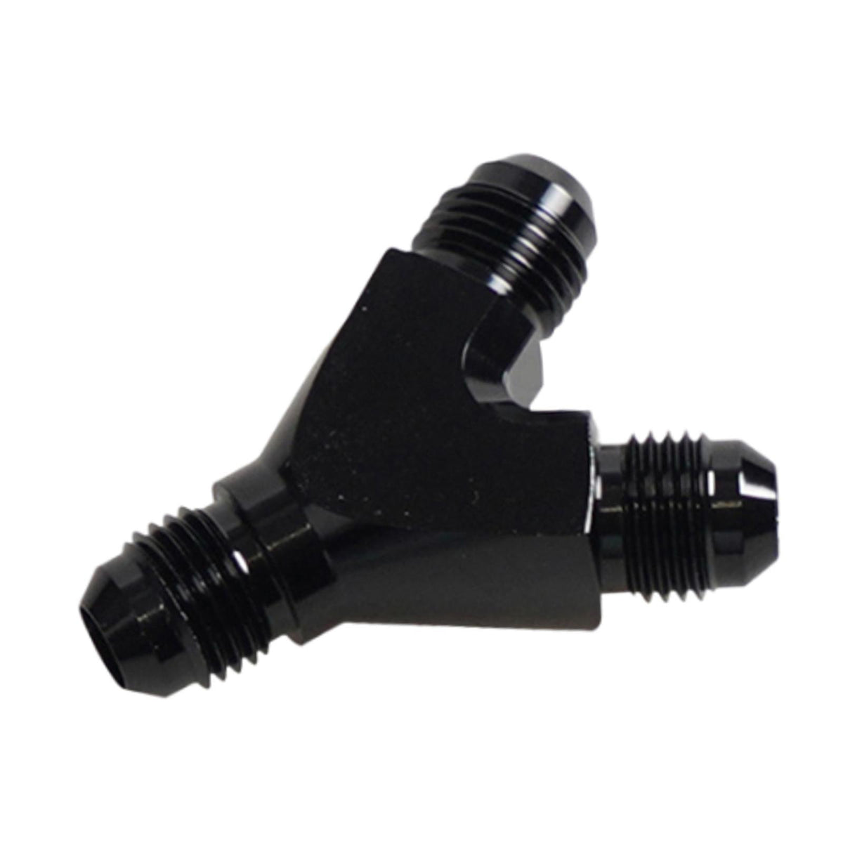 Maxbell Y Adapter Fitting Fitting Sturdy for Automobile Fuel Oil Line Pipe Connector AN6
