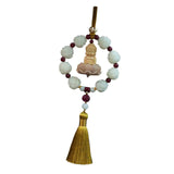 Maxbell Car Pendant Feng Shui Ornament Universal Resin Gift Tassel Dangling Ornament Style F