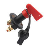 Rotary Battery Isolator Disconnect Switch RV Auto Power Cutoff Master Switch with 2 Holes