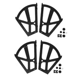 2 Layers Shoe Cabinet Flip Frame Black Durable Shoe Rack Hinges Flip Drawer