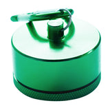 Maxbell Maxbell Mini Waterproof Pill Case Box Organizer Holder with Keychain Green