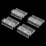 Maxbell 16pcs 6-12mm Aquarium Fish Tank Glass Cover Acrylic Clips Clamps Support Holders