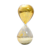 Maxbell Maxbell Sand Timer 10 Mins Creative Modern Desk Timer Hourglass for Mantel Book Desk Golden