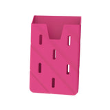 Maxbell 4xPhone Card Holder Silicone Phone Pouch for Drivers ID Card All Mobile Phones Rose Red