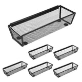 Maxbell 6 Pieces Silverware Drawer Organizer Cutlery Tray for Home Living Room Forks