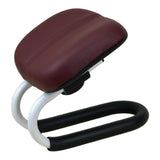 Maxbell Kneeling Stool Prayer Seiza Chair Adjustable Tea Ceremonies Meditation Bench Deep Red