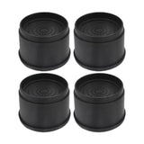 Maxbell 4Pcs Bed Risers Anti Scratch Heavy Duty Couch Raisers for Couch Sofa Cabinet 2 inch Round