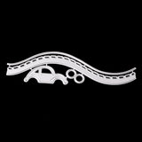 Handcrafts Carbon Steel Road and Car Cutting Dies Cut DIY Scrapbooking Card Making Photo Album Decoration Gift - Aladdin Shoppers