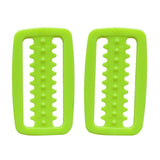 Maxbell Maxbell 2 Pieces Scuba Diving Weight Belt Keeper for Standard 5cm Webbing Yellow