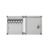 Maxbell Key Lock Box Safe Key Organizer for Car Dealerships Auto Repair Shops Office 205x60x213mm 6 Keys Position