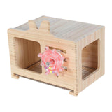 Maxbell Bird Nest Box Creative Hanging Decorative Bird House for Budgie Canary Finch S