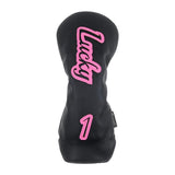 Maxbell Golf Club Head Cover Anti Scratch Fashion Protective Sleeve Golfer Equipment Black A