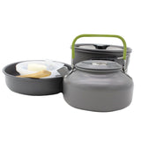 Maxbell Maxbell Outdoor Camping Cookware Set Cooking Utensils Picnic Cooking Pan Pot Set