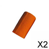 Maxbell 2xVet Wrap 4 inch Wide Non Woven Elastic Self Adherent Wrap for Dogs Pet Ankle Orange