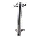 Maxbell Tailgate Hinge Mounted Flag Pole Holder Premium for Jeep Wrangler JL JK Silver