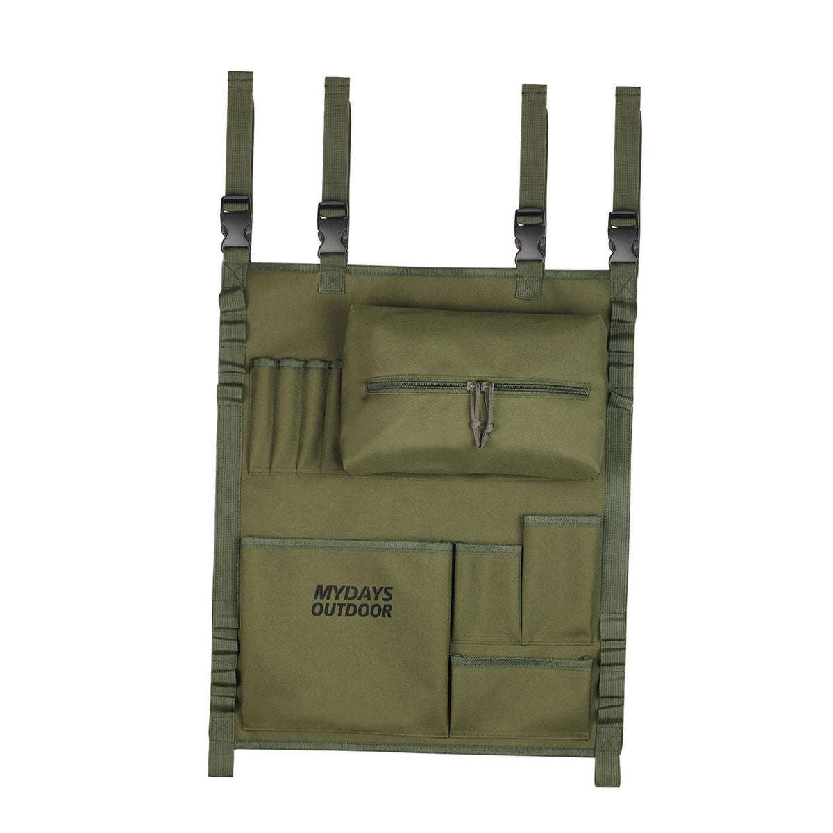 Maxbell Maxbell Tableware Storage Bag Multi Pocket Dinnerware Bag for Kitchen Camping Picnic Green