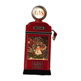 Maxbell Christmas Snow Globe Lantern with Music Home Decor for Home Indoor Christmas snowman