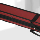 Maxbell String Bass Bow Box Portable Padded Bow Bag for Outdoor Performances Camping Red