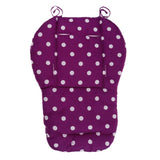 Maxbell Baby Pushchair Stroller Kids Seat Pad Pram Liner Cushion Mat Purple Dot
