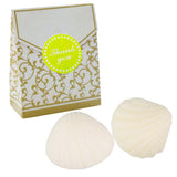 Maxbell Wedding Party Favor Gift Bags Box 6 + Shell Shape Soap 12pcs