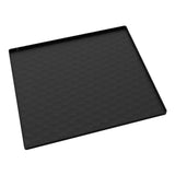 Maxbell Mini Refrigerator Floor Mat Washable Appliance Accessories Freezer Floor Mat Black
