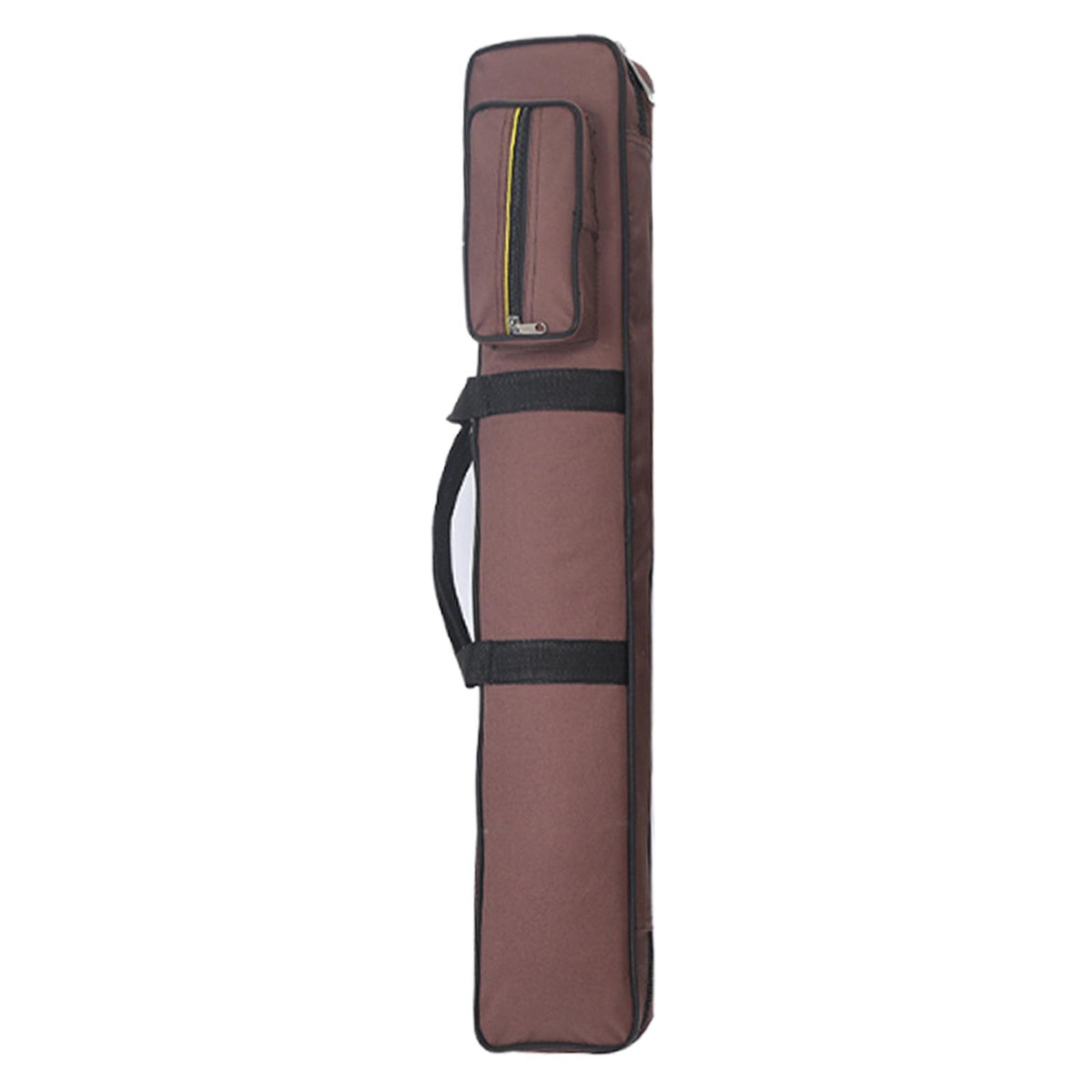 Maxbell Pool Cue Case Portable Handle with Adjustable Shoulder Strap 2 Cues Capacity Coffee