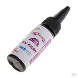 Maxbell 4x Clear UV Resin Hard Type Glue Epoxy for Resin Casting Jewelry Making 25g